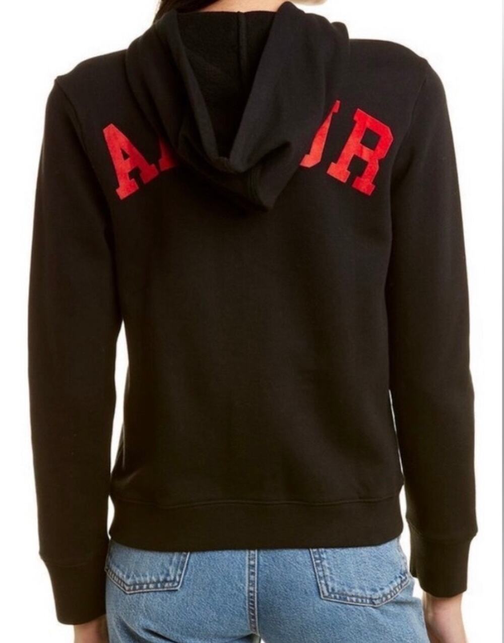Zadig & Voltaire Comfy Amour Zip Hoodie, L